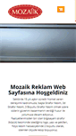 Mobile Screenshot of mozaikreklam.net